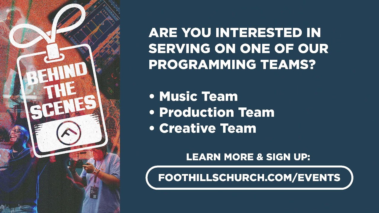 Foothills Church Online - 9:45am