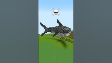 Minecraft Shark Build Battle - Noob vs Pro vs Hacker vs God #shorts #minecraft