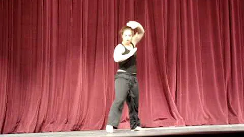 Bethany Brewer at the girls state talent show