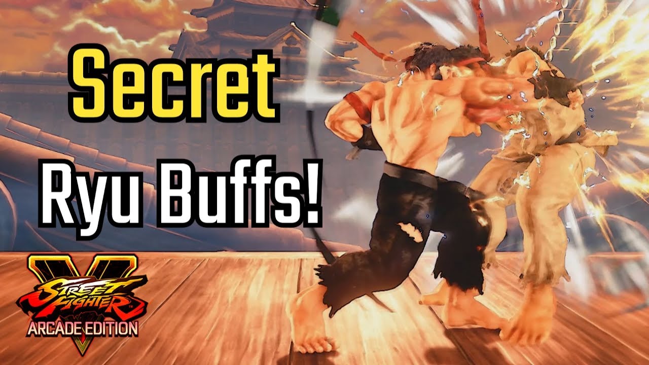 [Street Fighter V] New Secret Ryu Buffs