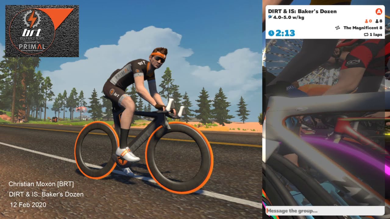 Zwift DIRT & IS Baker's Dozen YouTube