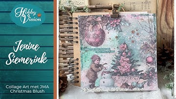 FBLive - 01-10-2025 - Jenine Siemerink - Collage Art met JMA Christmas Blush