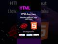HTML form input types part-18 #coding #interviewquestions #frontend #html #css #coding #reactjs #js