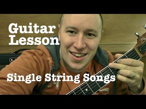 single-string-songs-for-guitar-lesson--smoke-on-the-water,-ironman,-eye-of-the-tiger-etc.