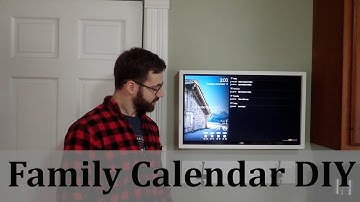 Digital Family Calendar on a Budget: The DAKboard DIY Smart Display