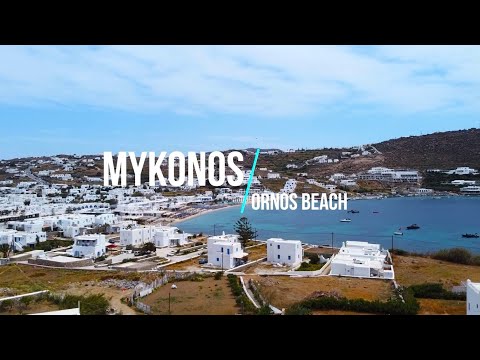 Ornos beach in Mykonos, Cyclades
