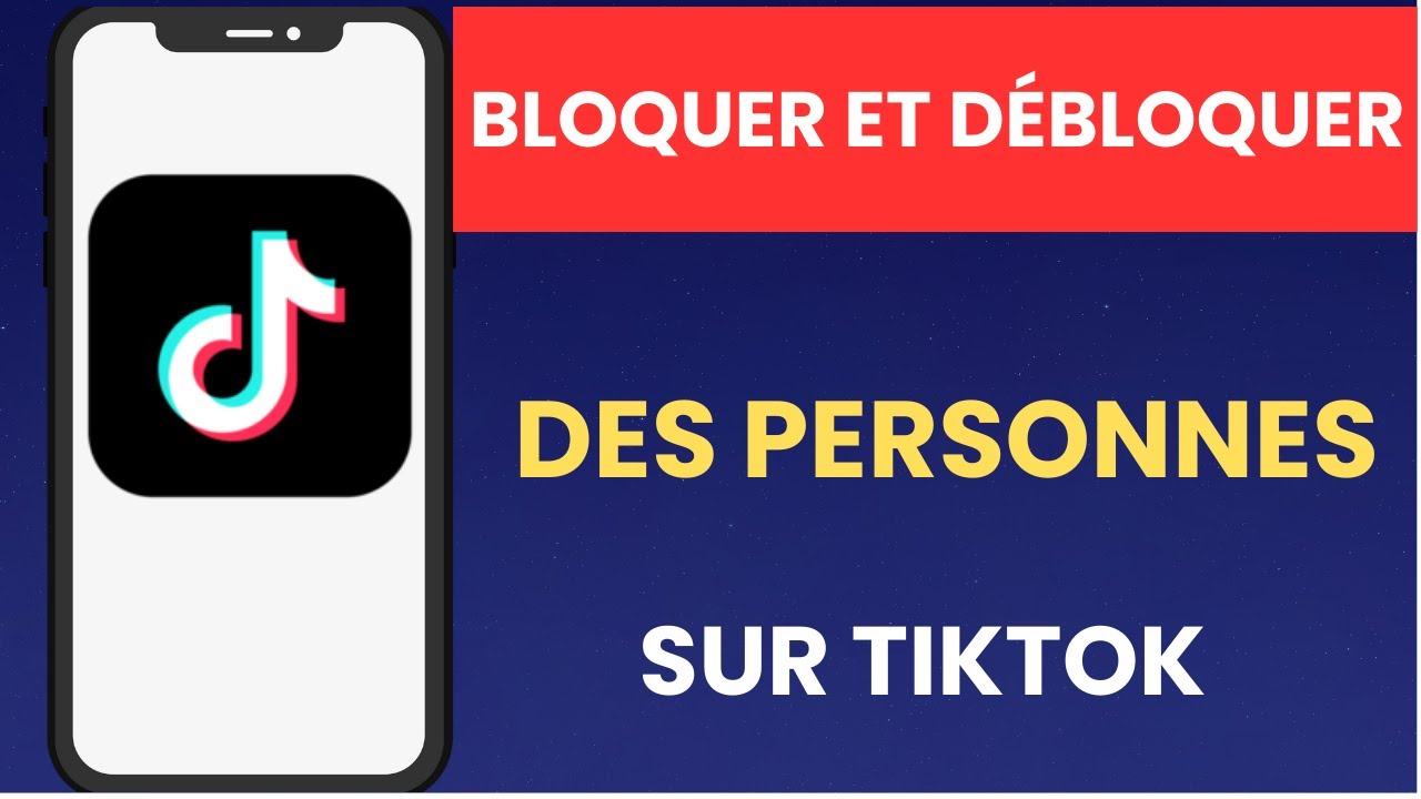 Comment bloquer et débloquer des personnes sur TikTok - YouTube