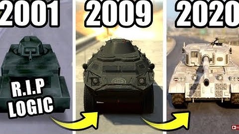 All tank logic in gta series evolution.