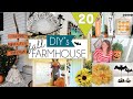 20 Dollar Tree FALL DIYs | Fall Farmhouse Decor DIYs | Fun Fall Crafts