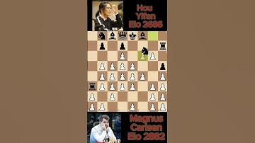Magnus Carlsen vs Hou Yifan #chess 923