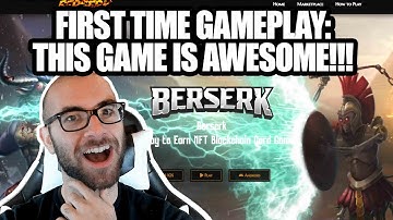 Vulcan Forged (PYR) BERSERK NFT/METAVERSE GAME- First Time Crypto Gameplay! My Impressions/Thoughts!
