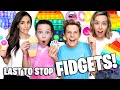 LAST TO STOP PLAYING WITH FIDGETS WINS $1000! The Empire Family