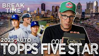 Jeff Pearlman Rips $7,000 2025 Topps Five Star Baseball Hobby Box | Shohei Ohtani, Aaron Judge AUTOS
