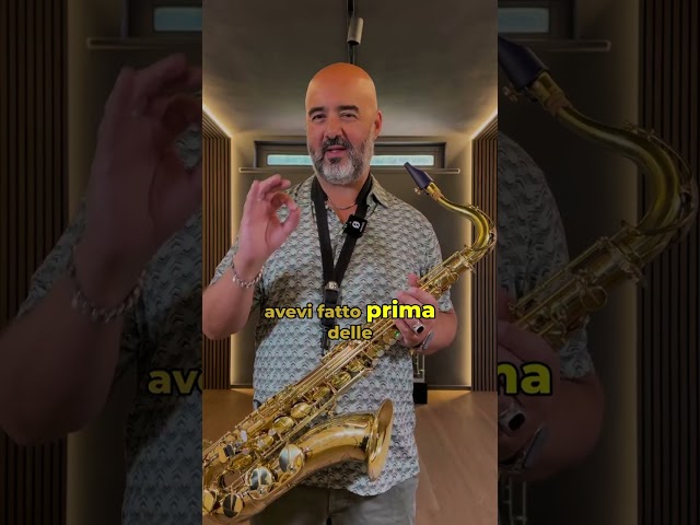 Ecco gli step per riprendere a suonare il sax dopo una pausa! #shorts