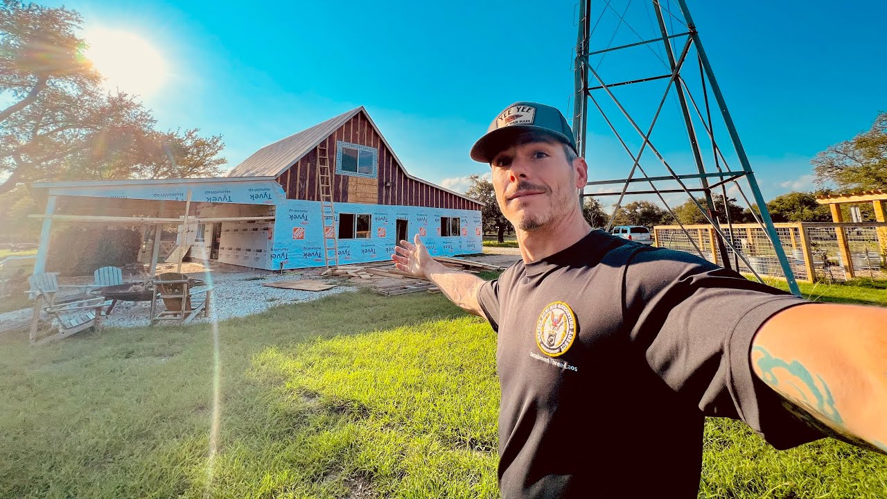 it-s-coming-along-rebuilding-our-barn-youtube