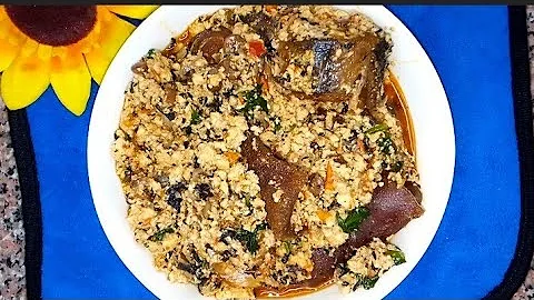 EGUSI SOUP WITHOUT PALM OIL!