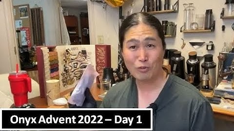 Day One | Onyx Coffee Lab Advent calendar 2022 | Orea V3 | Lelit Bianca