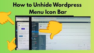 How to Unhide WordPress Home Icon Menu Bar | Fix Hidden Home Button in WordPress Menu