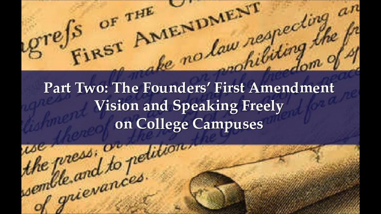 First Amendment Webinar Session 2 - YouTube