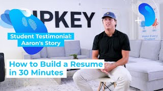 How To Build A Resume in 30 Minutes - Aaron