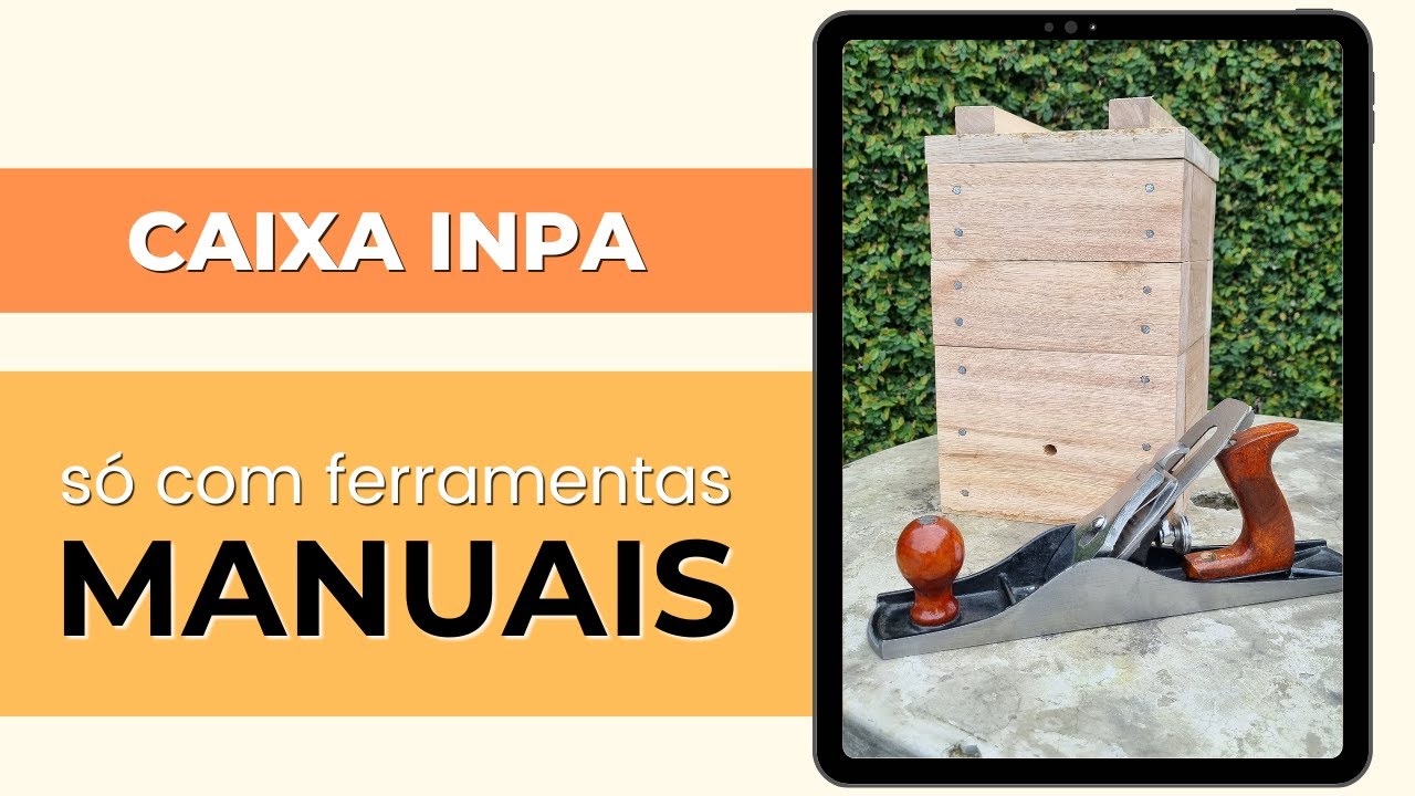 Caixa para JATAÍ apenas com ferramentas manuais