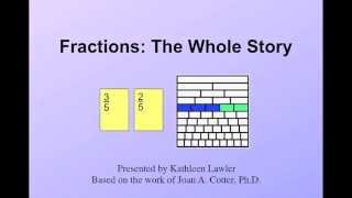 RightStart™ Fractions: The Whole Story