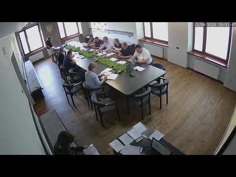 Чергове засідання виконкому від 13.08.2025 року
