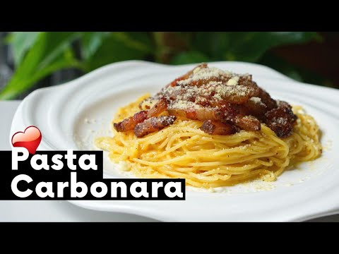 Spaghetti Carbonara Recipe Italian Style | Easy & Authentic Recipe