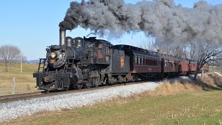 (HD) Strasburg Rail Road #89: December 30th, 2014