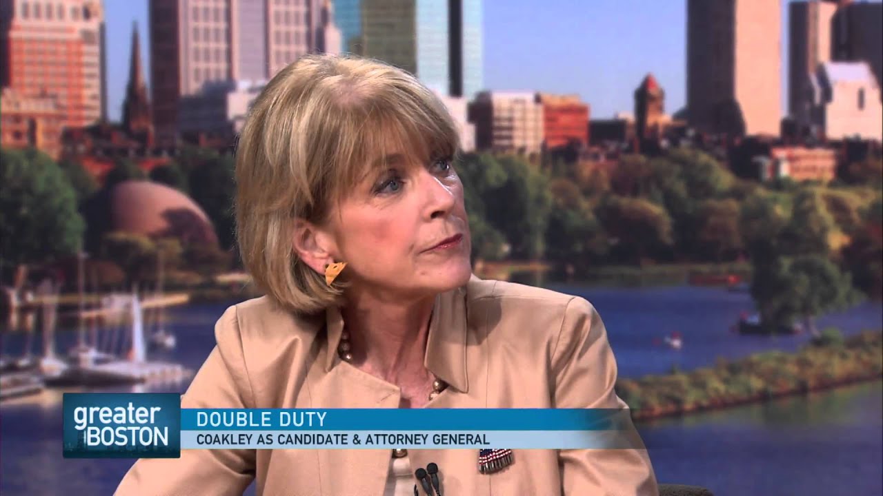 Greater Boston Video Martha Coakley As Candidate And Attorney General