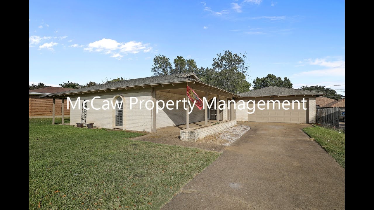 Hurst Homes for Rent 3BR/2BA by Hurst Property Management YouTube