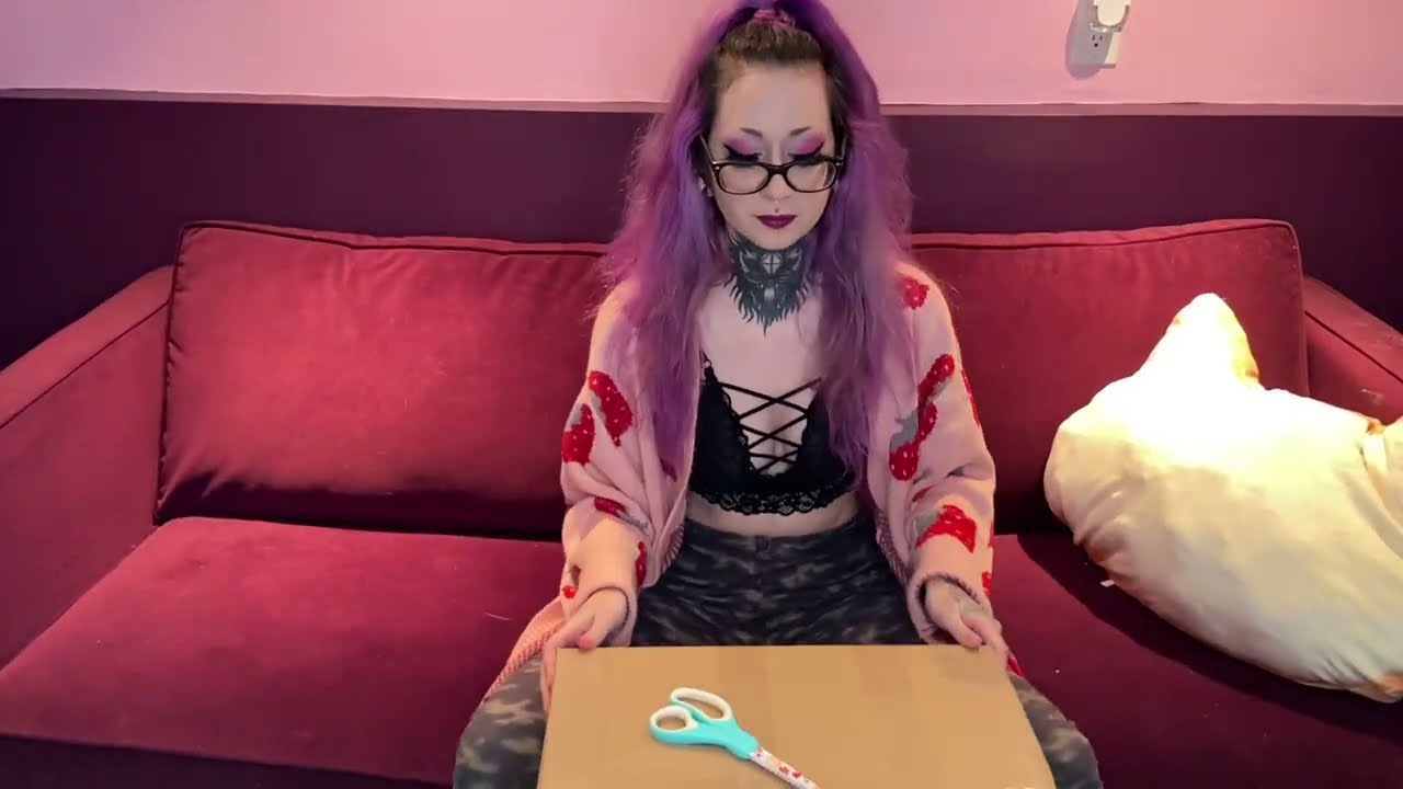 Unboxing my 25” Tall Guilmon Plush Commission