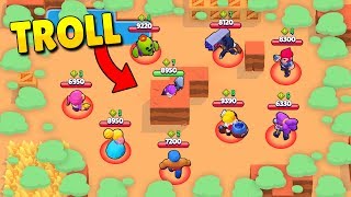 1000 IQ TROLL vs TEAMERS! (Brawl Stars Fails & Epic Wins! #24)