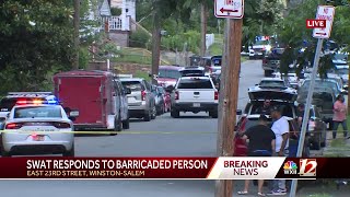 WSPD SWAT team on scene of barricaded person call