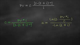 PV of Ordinary Annuity