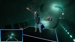Beat Saber Bounce - Pegboard Nerds & VESK GREEN [Alphabeat - Monstercat Pack] ( Expert + )