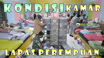 Begini Kondisi Kamar Lapas || Razia Gabungan di Lapas Perempuan Semarang | Cegah Peredaran Narkoba