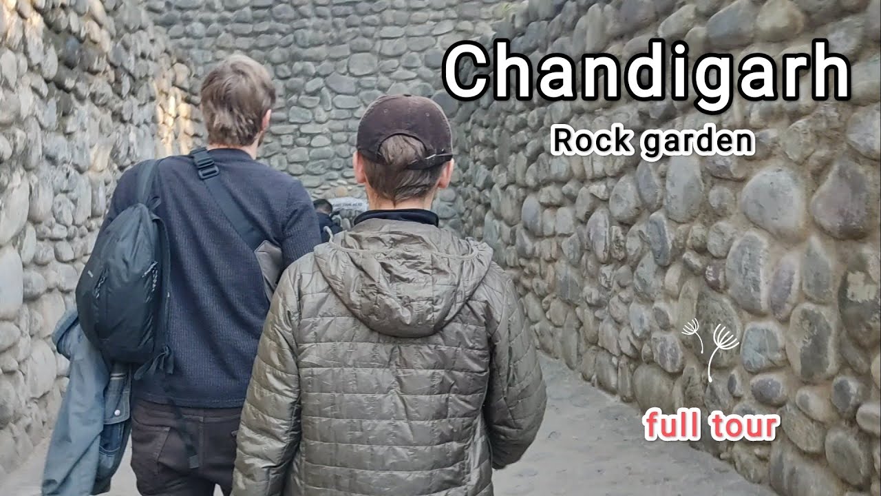 Chandigarh tourist place Rock garden 🏡🪨|| Full vlog 