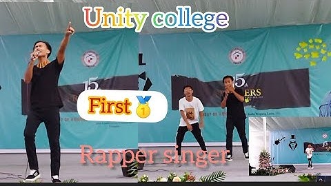 first rapper singer of unity college/where is the love /#parbat raj #unity college/ dimapur