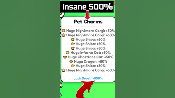 I GOT 500% Max PET CHARM LUCK, and I HATCHED THIS in PETS GO ROBLOX!