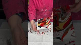 I test the Montana Gold spraypaint 🤩 for my Fantasy Swipe FluidArt by MarjoleinART 🤩