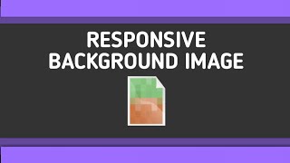 How make background image responsive
