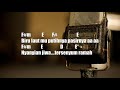 Chord Joni Agung & Double T _ Mentari pagi ( Chord / Lirik Video )