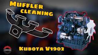 Cleaning the engine muffler-Mühərrikin səsboğucusunun təmizlənməsi