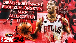Offiziell der BESTE MVP Derrick Rose 🌹 Build in NBA 2K24 [Deutsch]