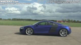 Hd Race 2 Audi R8 R-Tronic Vs Bmw M3 Manual Mboard.com