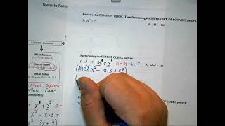 A2 - Notes Part 1 - Advanced Factoring of Polynomials - 3rd Hr - Jan 18, 2022