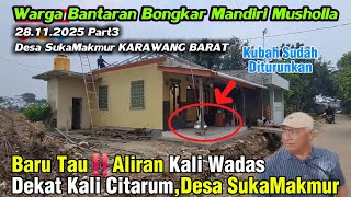 Download Lagu Warga Bantaran Kali Wadas \u0026 Kali Citarum Bongkar Mandiri Bangunannya #dedimulyadi #kdm MP3