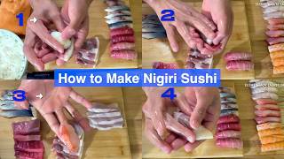 How to make Restaurant Quality Nigiri Sushi at Home | Perfect Sushi Rice Recipe & Platter ideas