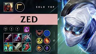 Zed Top vs Sion - EUW Grandmaster Patch 26.07